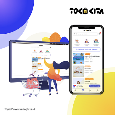 TokoKita by Ruang Kita agungkeys bontang commerce ecommerce kaltim mobile mobile commerce ruangkita tokokita webmobile