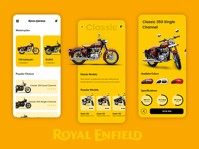 Royal Enfield Store Mobile Exploration adobe xd app bike booking app clean design graphic design ios mobile mobile app mobile app ui mobile app ux mobile ui mobileui motorbike motorcycle ui ui design uiux ux