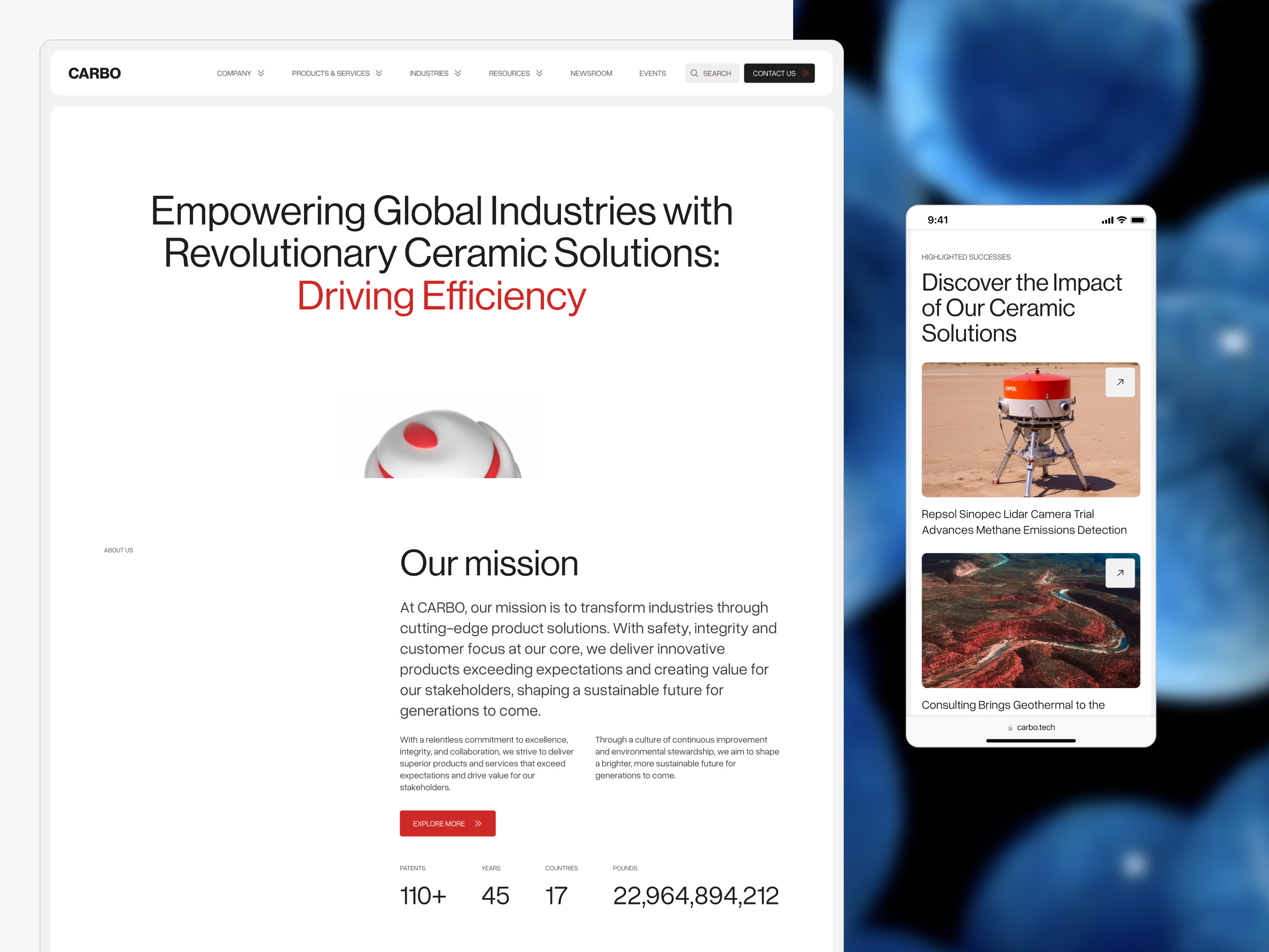 Example of Branding & Website Design