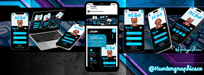 Pet Shop App Design layout & branding. app design branding design graphic design layout design pet app pet shop app visual design