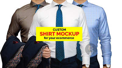 PSD Shirt mockup design service overcoat mockup