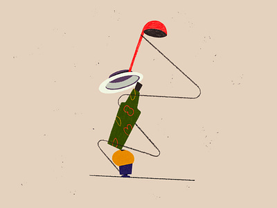 Balancing objects abstract art balance contemporary art design design art digital art digital painting digital2d flat illustration flatdesign geometric graphic illustration graphic style illustration inspiration modern art objects shapes web illustration