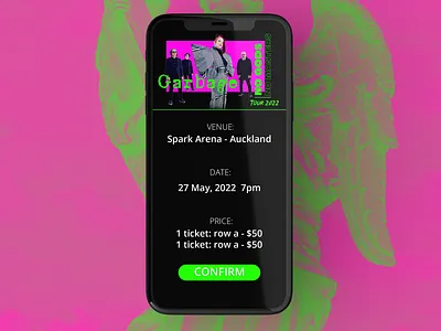 Daily UI Challenge 054 - Confirmation reservation daily ui dailyui dailyuichallenge design ui ui design uidesign