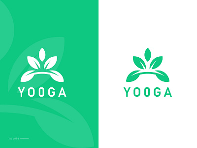 Yooga Logo Design Concept brand branding company company logo design graphic design illustration logo web