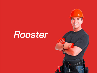 Rooster black brand brand design brand identity branding design gray logo red