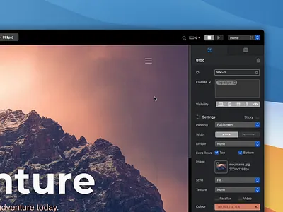 Blocs - Blend Modes app blend builder mac mode ui ux website