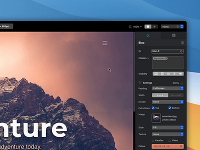 Blocs - Blend Modes app blend builder mac mode ui ux website