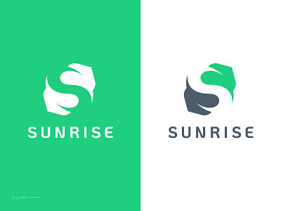 Sunrise Logo Design Concept brand branding company company logo design graphic design illustration logo vector