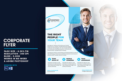 Marketing Corporate Flyer Template digital flyer