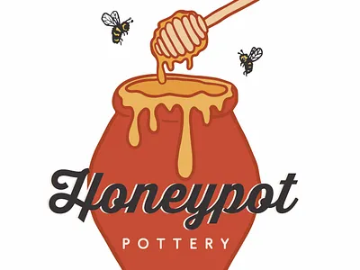 Pottery Logo brand design logo typography