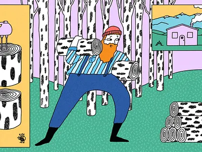 Logging in Flutter article articles blog blogpost colors digital illustration editorial illustration illustration illustrations procreate