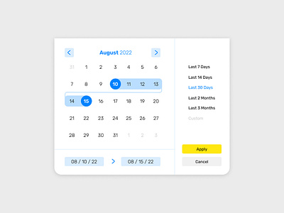 Daily UI #80 - Date Picker daily challenge daily ui daily ui 80 daily ux ui dailyui dailyui80 date picker pick date ux