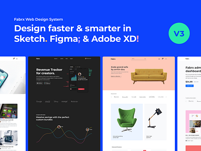 FABRX WEB DESIGN SYSTEM // V3 adobe xd design system design systems figma layout design layouts sketch ui ui ux ui design ui kit uidesign uiux ux ux design web design systm webdesign