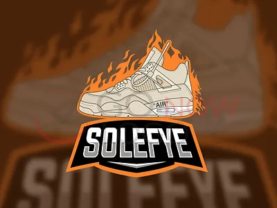 SOLEFYE air animation branding business logo design design illustration logo logo design logodesign nike ui vector
