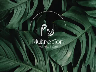 Nutration- Wellness & Health beauty branding design facial graphic graphic design green icon logo natural nutrition shop suppliment typography vector wellness