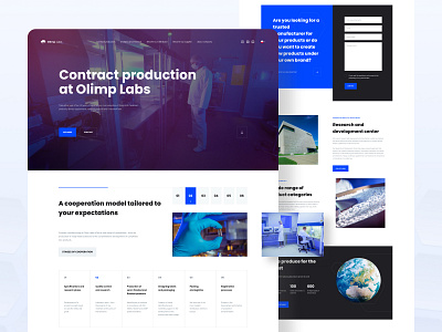 Olimp Labs B2B design ui ux webdesign