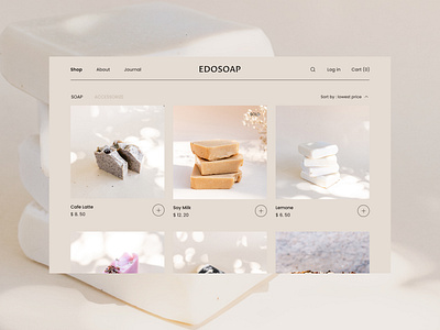 E-commerce template airnauts airnauts studio branding catalogue page e commerce design eshop interface online shop online store products shop soap template ui ux web webflow template website