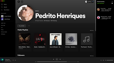 Spotify - new feature app dashboard design design thinking feature graphic design live sessions spotify ui ux