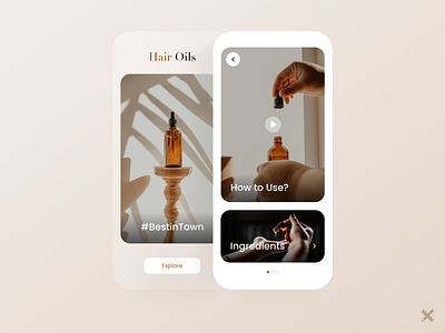 Hair Oils App app design branding clean colors design dribbble dribbble best shot graphic design hair oils minimal mobile product ui ui design uiux uiux design ux ux design