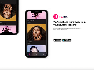 Music App Interaction Design app branding music principle ui