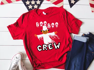 Boo Boo Crew T-Shirt Design photography