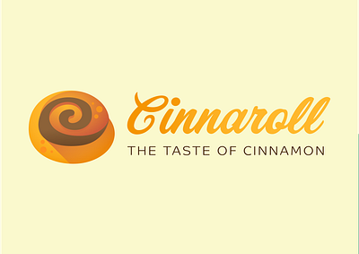 Cinnaroll bakery branding café cinnamon cinnamon roll design flat icon icons illustration logo logodesign pastry vector