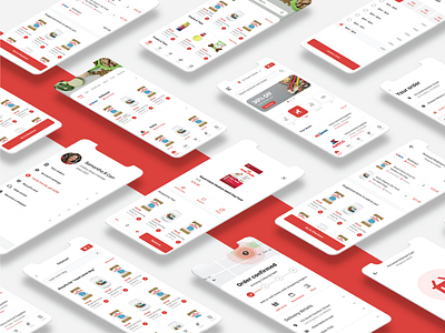 Pet Food App Marketing Screens