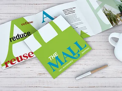 Recycle Refuse Reduce Reuse illustration indesign photoshop