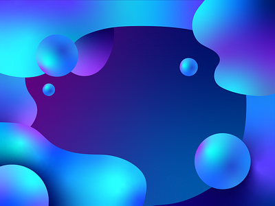 underwater 3d art background branding clean design gradient graphic design illustration minimal ui vector