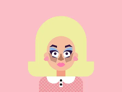Skinny Legend drag drag queen drag race graphic design illustration lgbtq mattel skinny legend trixie trixie mattel