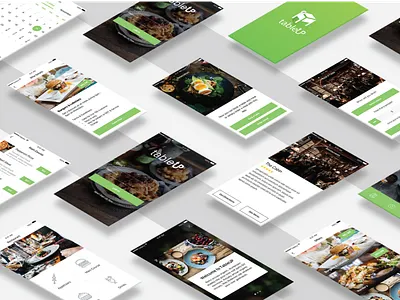 TableUp Marketing Screen