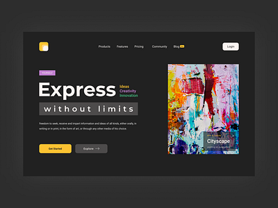 OASEES Website- Dark Mode 3d adobexd animation art artwork best2021 branding clean dark darkmode elegant explore graphic design logo motion graphics profile simple trend trending ui