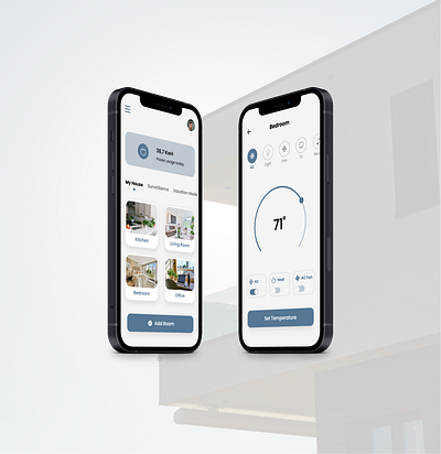 Smart Home App design smart home ui