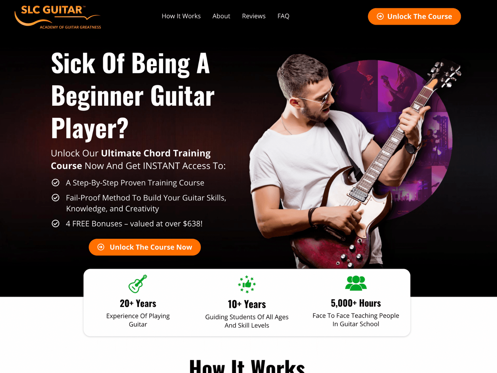 Example of Conversion Focused Website Design