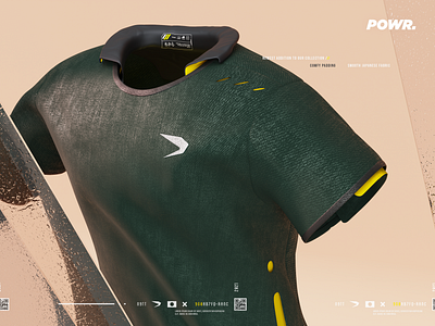 Sportswear 3d apparel blender branding clothing fabric fashion futuristic render sport sportswear tshirt