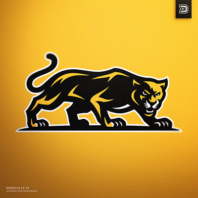 Knoxville Panthers V1 - Sports Mascot Design branding dasedesigns design esports gaming illustration knoxville panthers logo mascot mascot design mascot logo panther panther logo panthers panthers logo sports sports logo sports team team logo