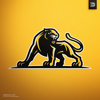 Knoxville Panthers V2 - Sports team mascot design big cat branding dasedesigns design esports gaming illustration iowa iowastate knoxville panthers logo mascot mascot design mascot logo panther panther mascot panthers panthers logo sports sports logo