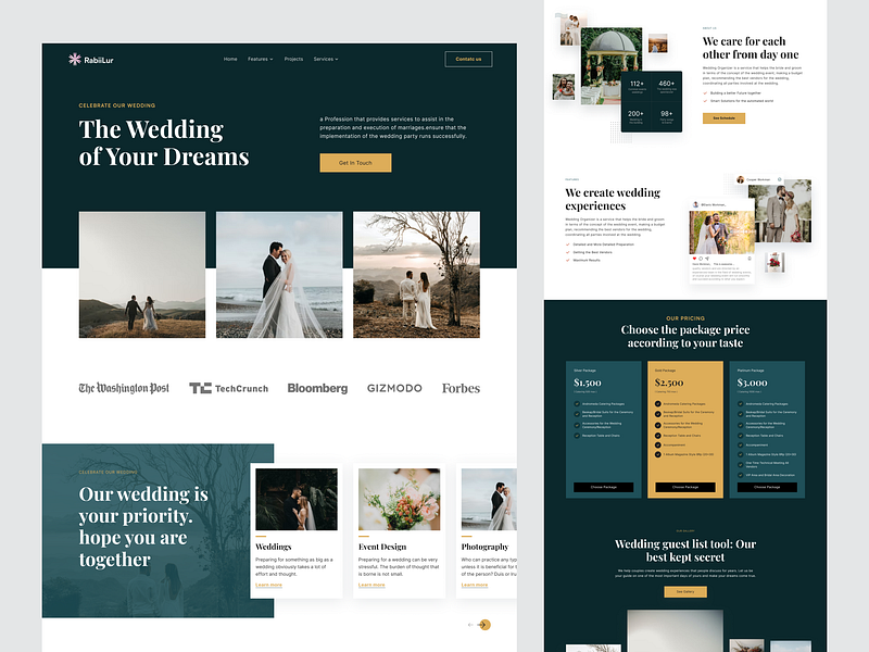 Browse thousands of Wedding images for design inspiration | Dribbble