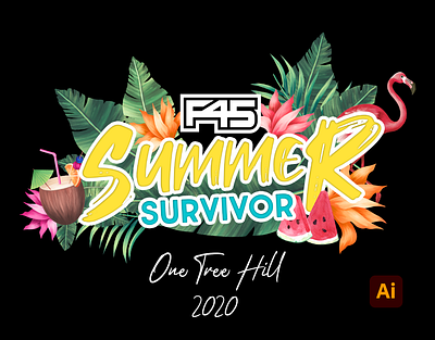 One Tree Hill - Summer survivor adobe art artwork degital drawing design digital art illustration kingtharu