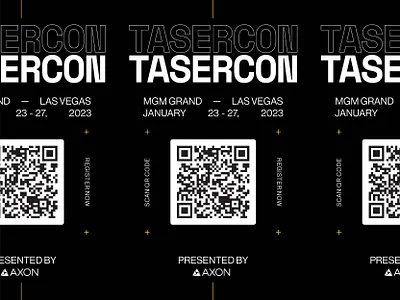 TASERCON TEASE arizona arizona design axon axon brand creative axon.com branding delta design event event design graphic design illustration logo ui vegas