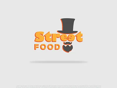 Street Food brand design design food food delivery food logo foodies graphic design illustration logo logo branding logo design logo design branding logodesign magician online online food online food logo street food street logo ui