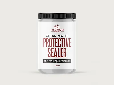 Chosen Concept - Paint Sealer Label Design bottle desgn branding cpg design home furnishing home repair logo minimal paint paint bottle paint sealer painting sealer typography