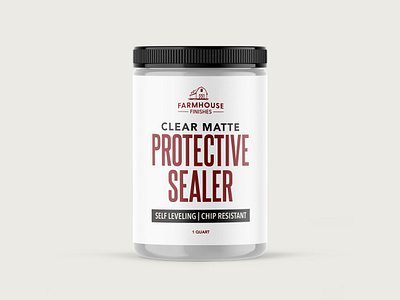 Chosen Concept - Paint Sealer Label Design bottle desgn branding cpg design home furnishing home repair logo minimal paint paint bottle paint sealer painting sealer typography