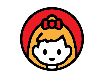 My daughter's icon icon illustration logo vector