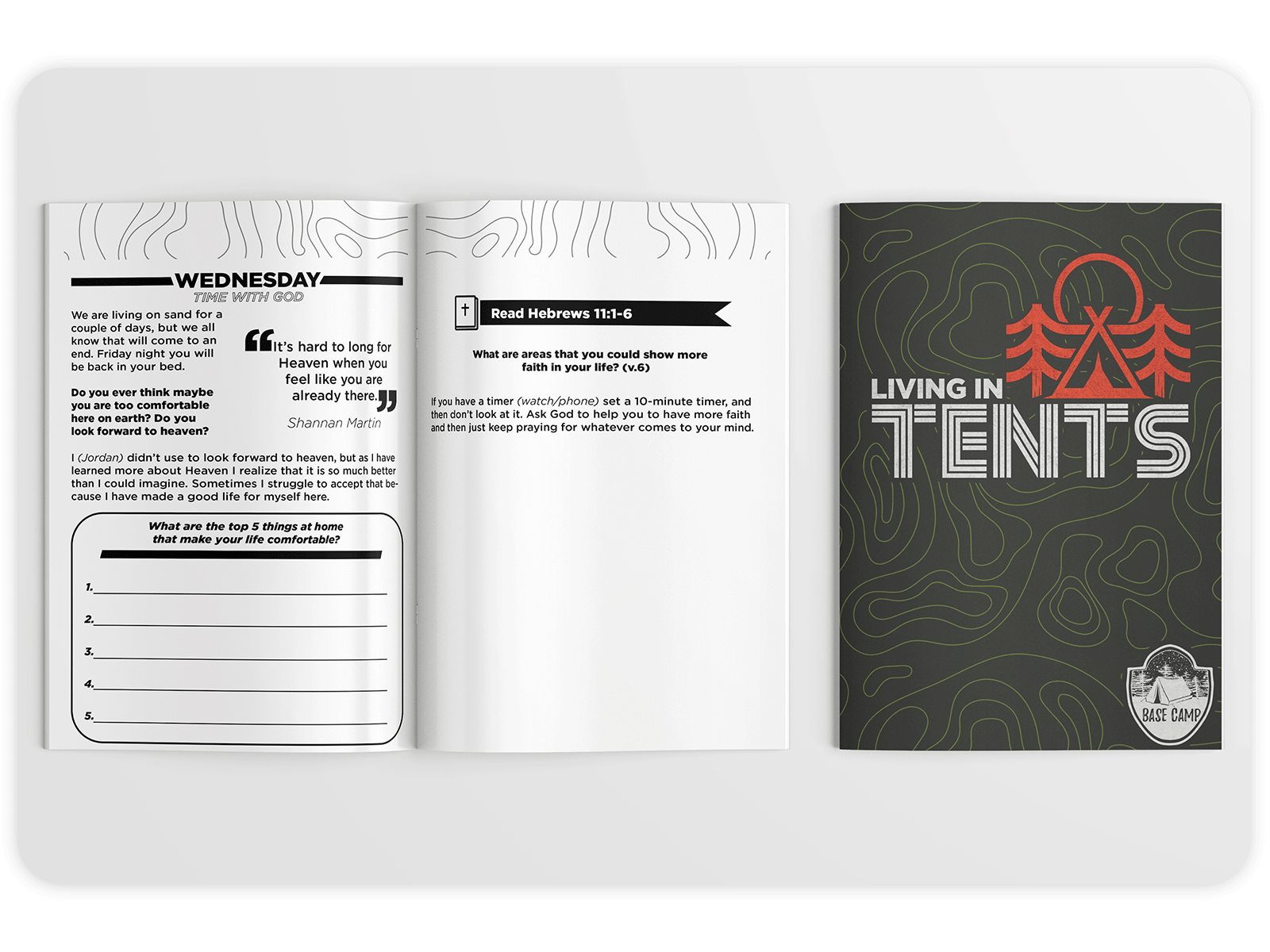 Example of BaseCamp Booklet