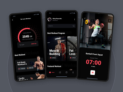 Machool - Fitness Apps excercise excercise app fitness fitness app fitness app design gym gym app health mobile mobile app mobile app design sport ui design workout workout app