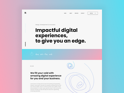 Agency Web Design agency buisness clean creative illustration landing landing page minimal portfolio webdesign