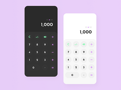 Daily UI #004: Calculator app app design calculator calculator design calculator ui dailyui design figma mobile mobile design mobile ui ui ux