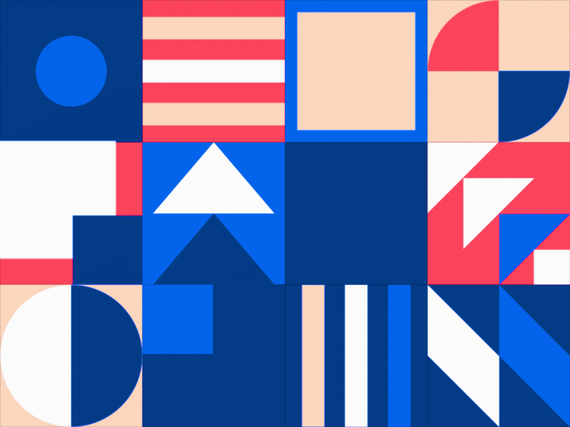 Shape Motion Animation art blackonewhitegk concept firebeez illustration illustrator motion graphics shapeanimation