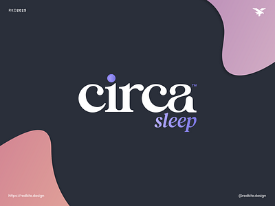 Logo and Branding for Circa Sleep bespoke brand identity brand identity design brand identity designer branding branding design brisbane designer circadian design local designer logo logodesign moon sleep coach